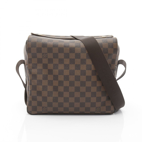 路易威登 Naviglio 單肩郵差包 N45255 Damier Ebene 帆布 二手