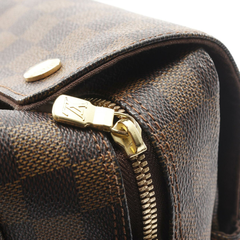 路易威登 Naviglio 單肩郵差包 N45255 Damier Ebene 帆布 二手-9