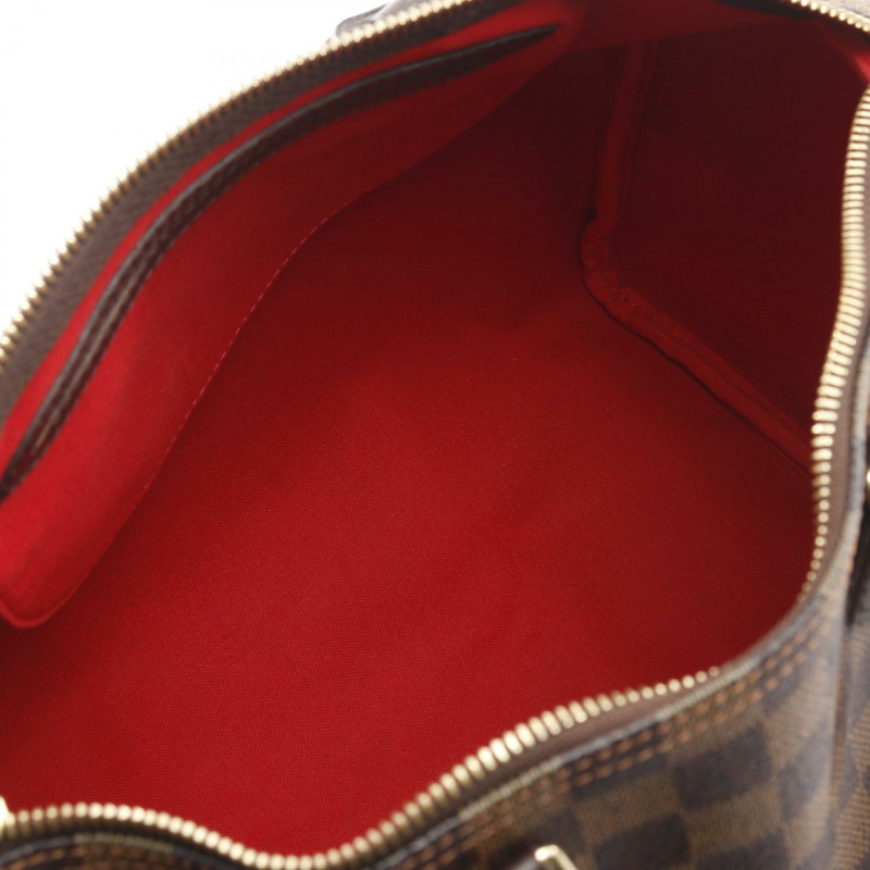 路易威登 Speedy 30 手提包 N41531 Damier Ebene 帆布棕色 二手 女士 LV-2