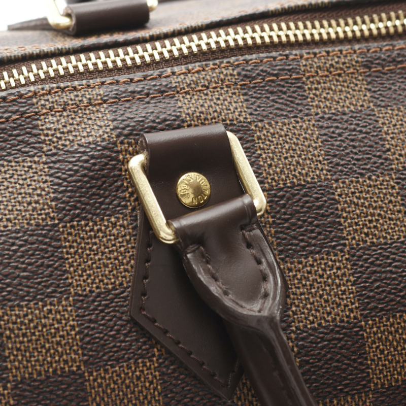 路易威登 Speedy 30 手提包 N41531 Damier Ebene 帆布棕色 二手 女士 LV-7