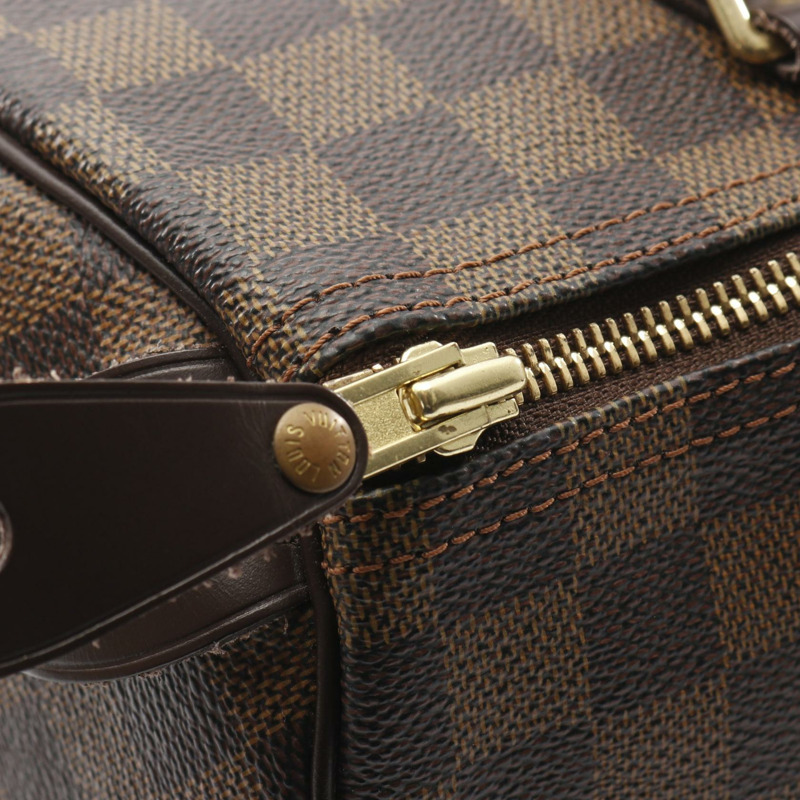 路易威登 Speedy 30 手提包 N41531 Damier Ebene 帆布棕色 二手 女士 LV-8