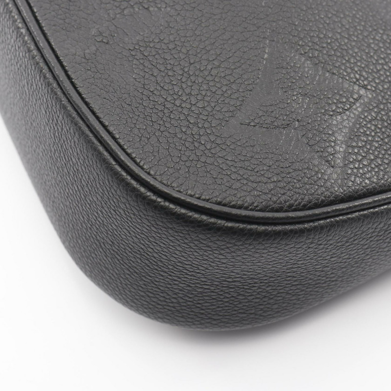 路易威登 Bagatelle NM 單肩手提包 M46002 Monogram Empreinte 黑色 二手-4