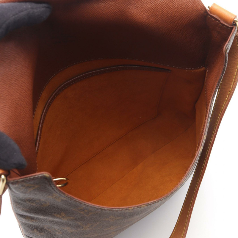 路易威登 Musette 單肩斜背包 M51256 Monogram 帆布皮革二手-2