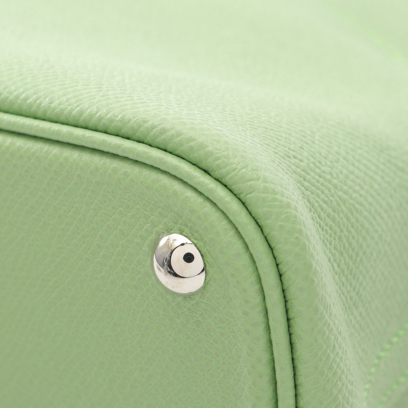 愛馬仕 Bolide27 肩背包，Epsom 皮革，綠 Vert criquet，二手 SHW Y-6