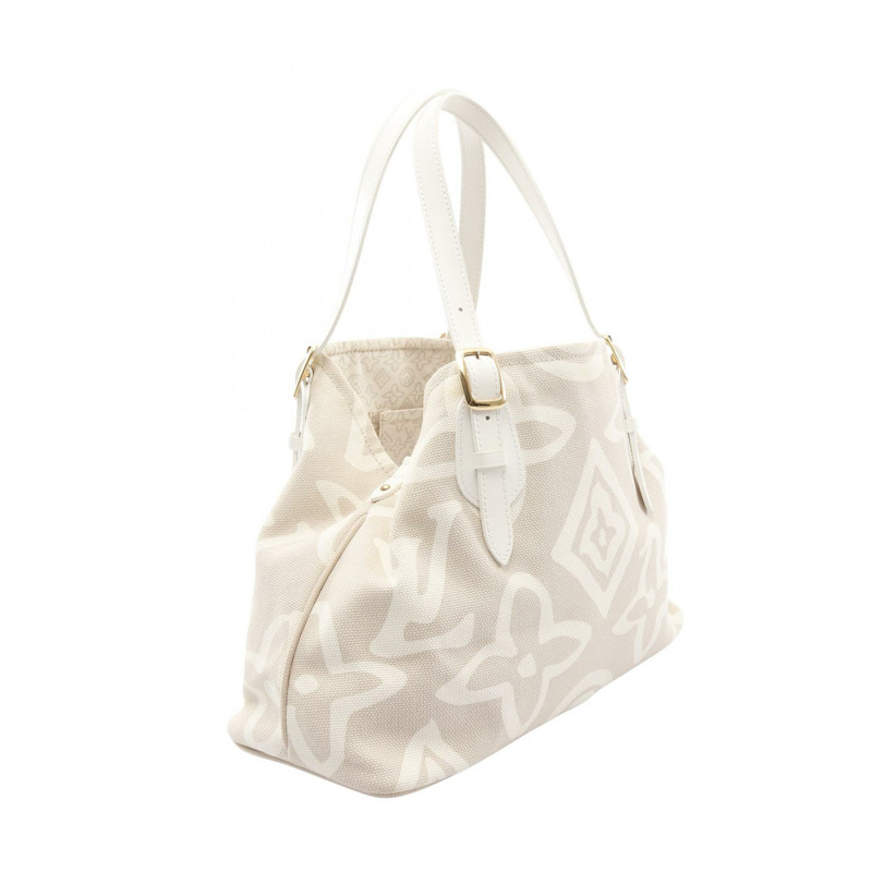 路易威登 Tahitienne 小號 Cruise Line 單肩包 M95674 帆布皮革 貂皮-1