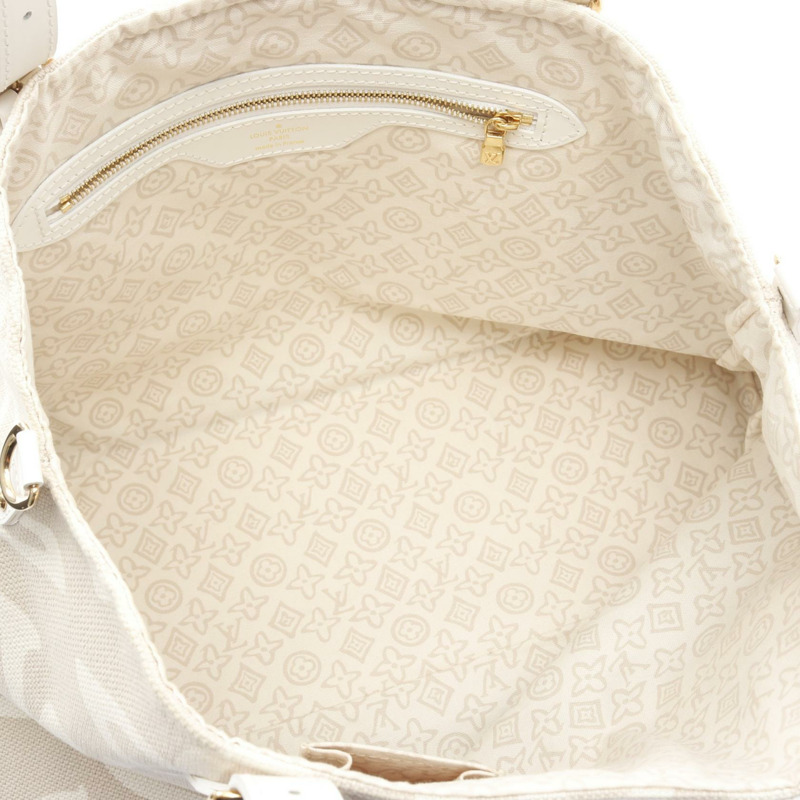 路易威登 Tahitienne 小號 Cruise Line 單肩包 M95674 帆布皮革 貂皮-2