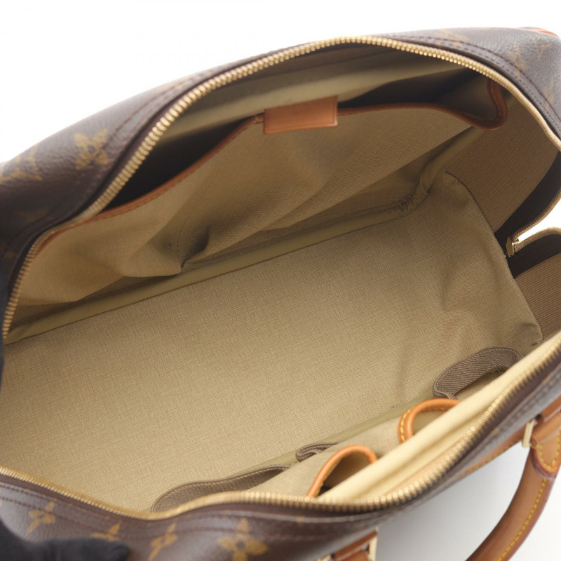 路易威登 Deauville Bowling 化妝包 M47270 Monogram 皮革 棕色 LV-2