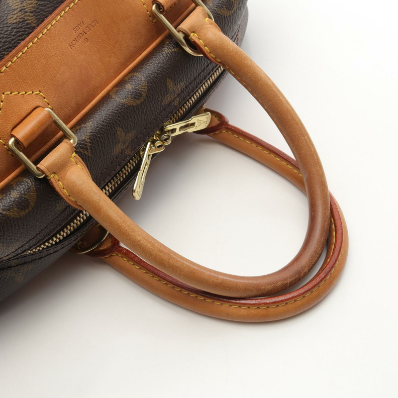 路易威登 Deauville Bowling 化妝包 M47270 Monogram 皮革 棕色 LV-5