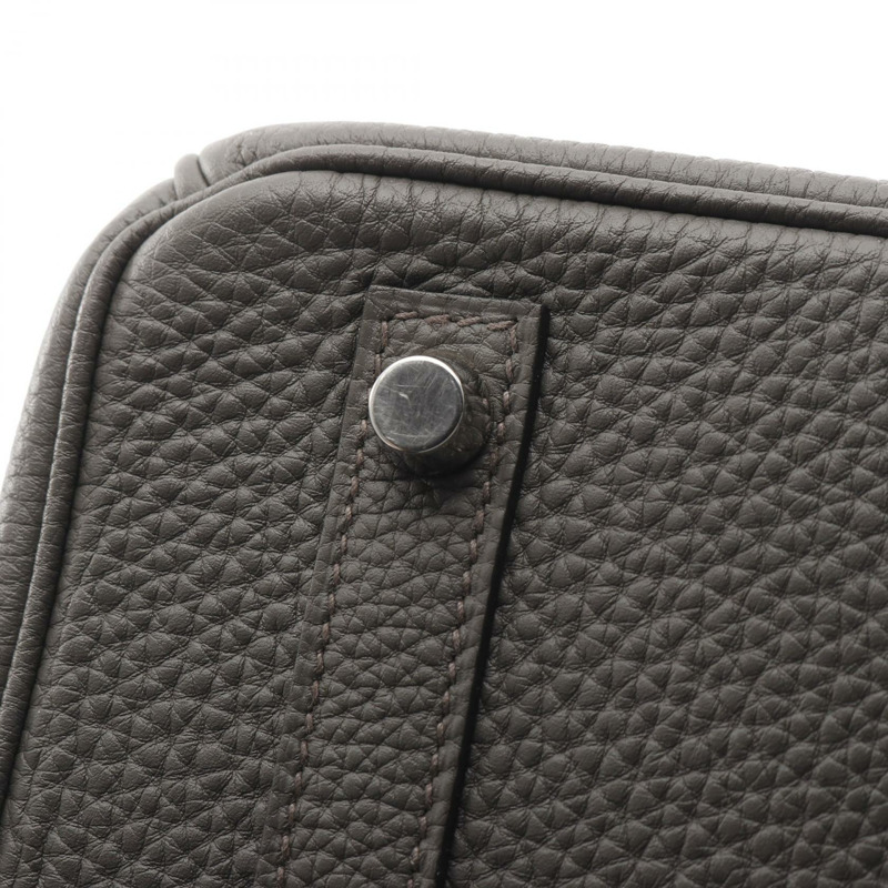 愛馬仕 Birkin 30 手提包,Togo 皮革,Etain 灰色,二手,女士,帶 SHW Z-7