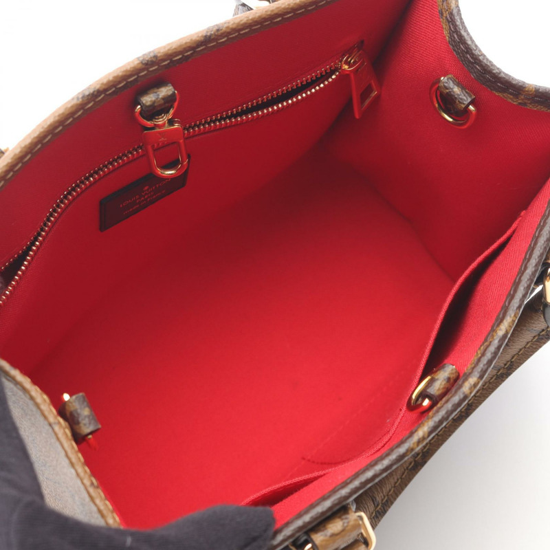 路易威登 On the Go PM 斜背手提包 M46373 Monogram Giant Reverse-2