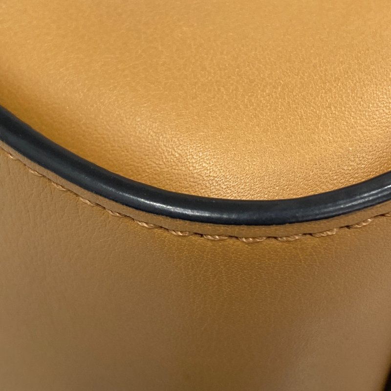 LOEWE 羅威 HAMMOCK MINI 皮革 吊床包 淺棕色-9