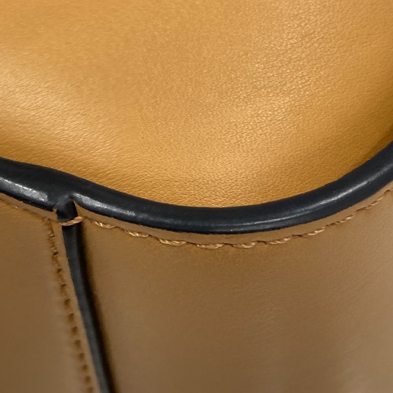 LOEWE 羅威 HAMMOCK MINI 皮革 吊床包 淺棕色-10