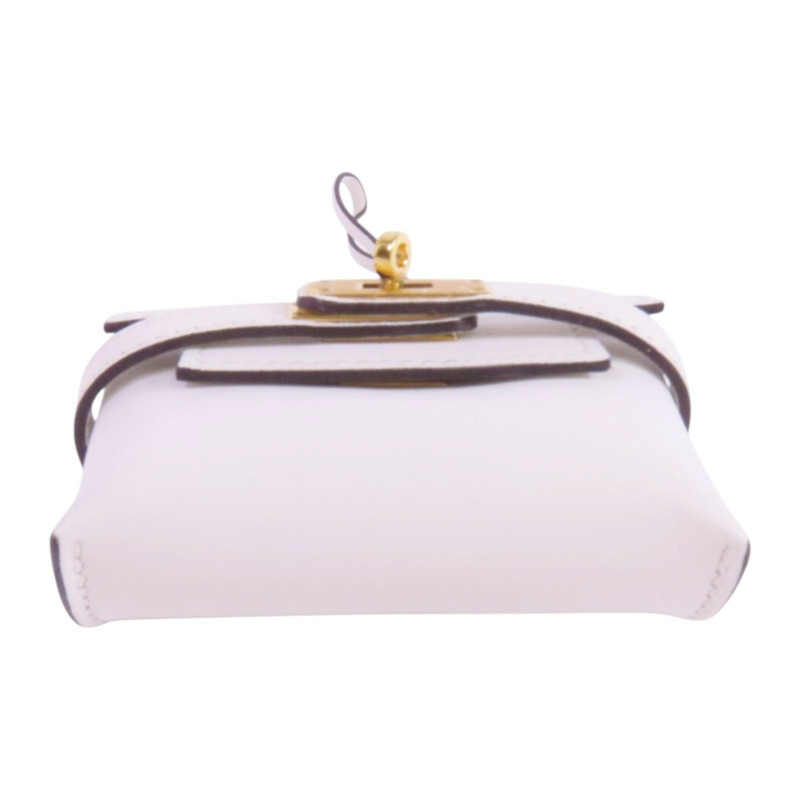 HERMES Swift皮革Kelly Festival Charm金扣掛飾-5