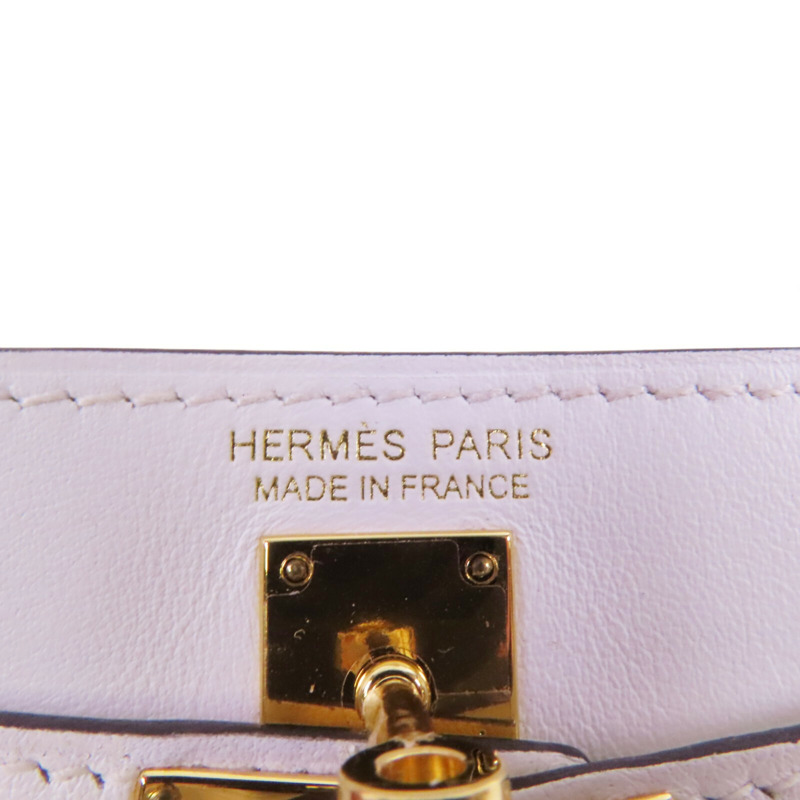 HERMES Swift皮革Kelly Festival Charm金扣掛飾-7