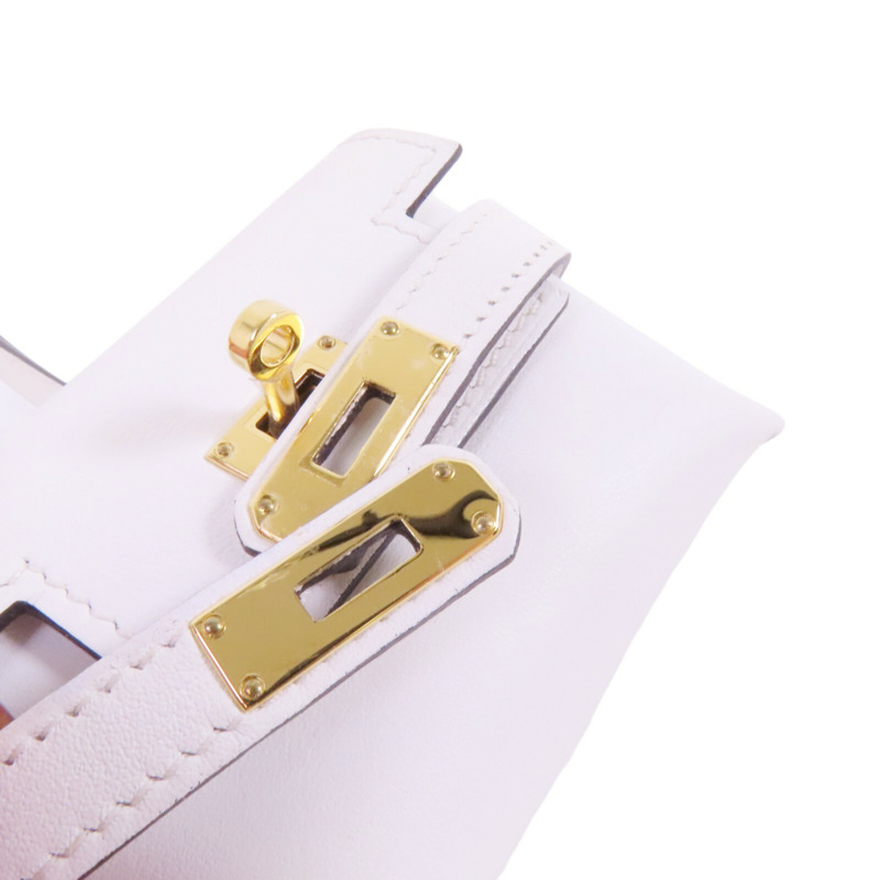 HERMES Swift皮革Kelly Festival Charm金扣掛飾-8