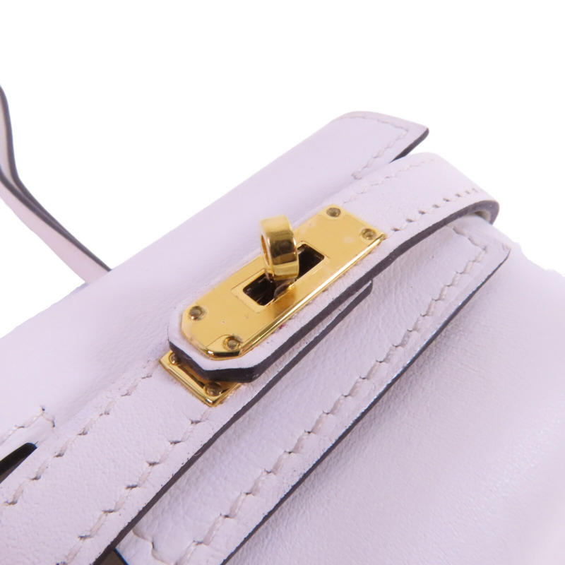 HERMES Swift皮革Kelly Festival Charm金扣掛飾-10