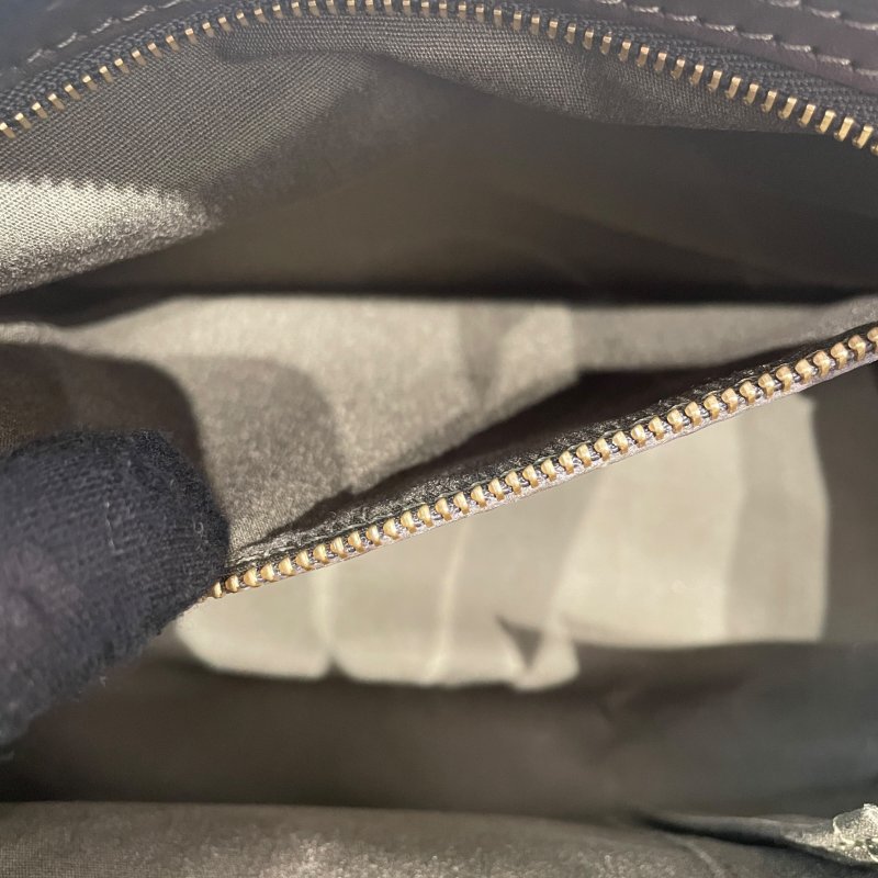 LOUIS VUITTON 路易威登 M92415 MINI JOSPHINE 波士頓包 帆布 墨綠色  金釦-11