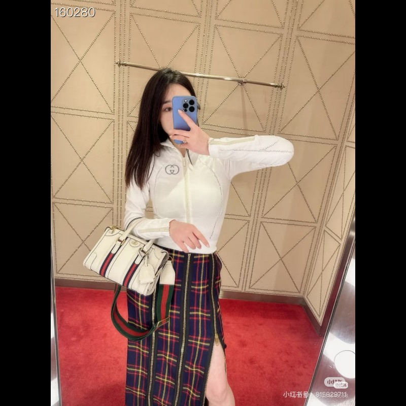 莉亞精品♡Gucci 牛皮波士頓兩用包 二手美包-1
