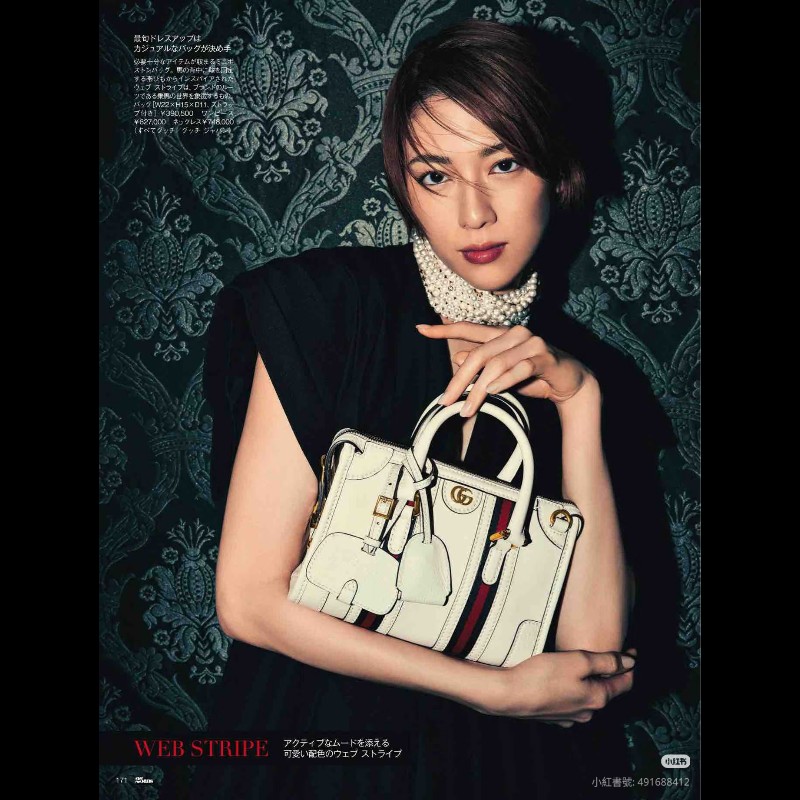 莉亞精品♡Gucci 牛皮波士頓兩用包 二手美包-3