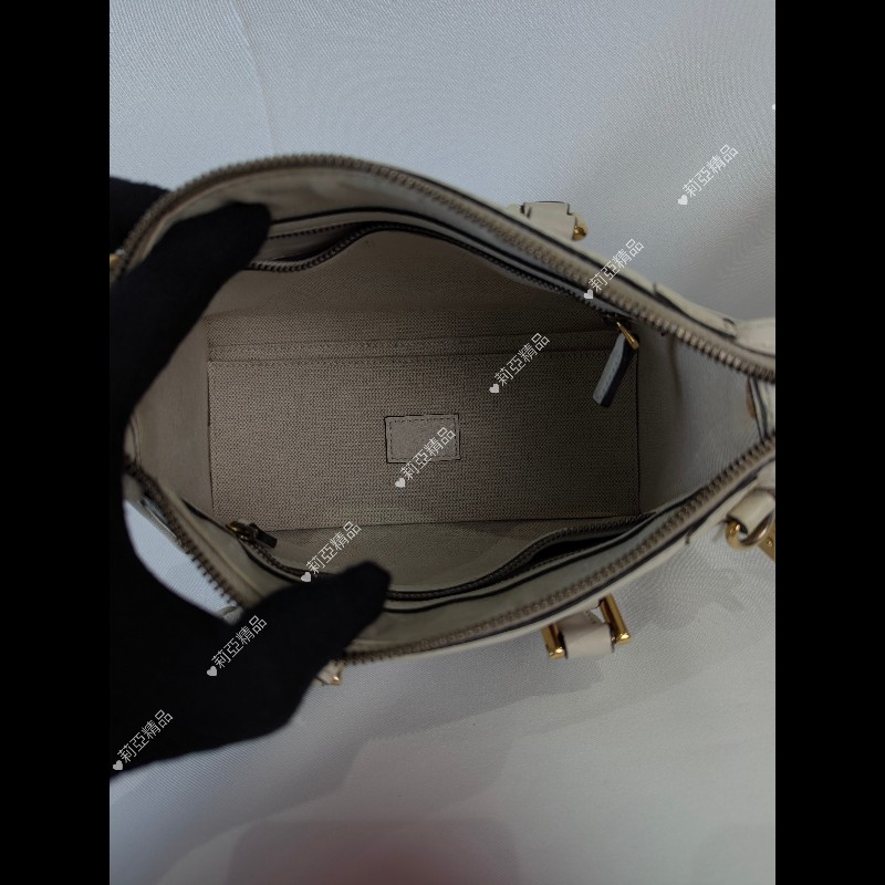 莉亞精品♡Gucci 牛皮波士頓兩用包 二手美包-17