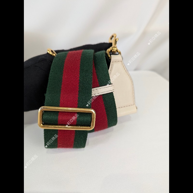 莉亞精品♡Gucci 牛皮波士頓兩用包 二手美包-18
