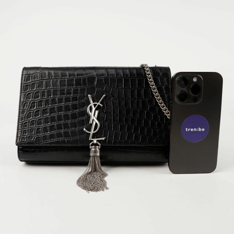 SAINT LAURENT 354119 Kate 中型單肩斜背包-8