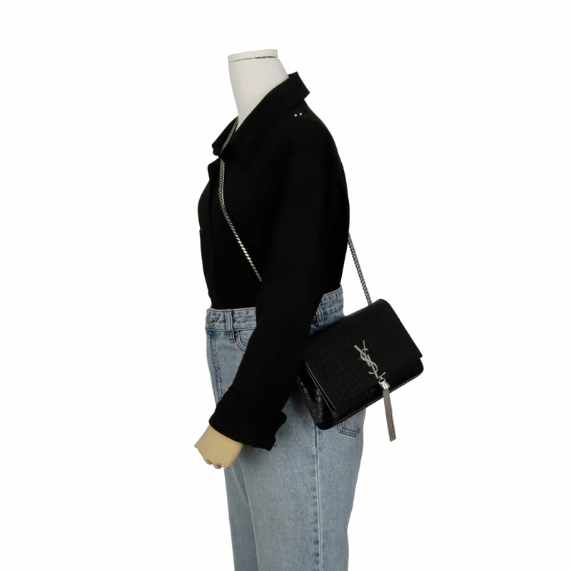 SAINT LAURENT 354119 Kate 中型單肩斜背包-13