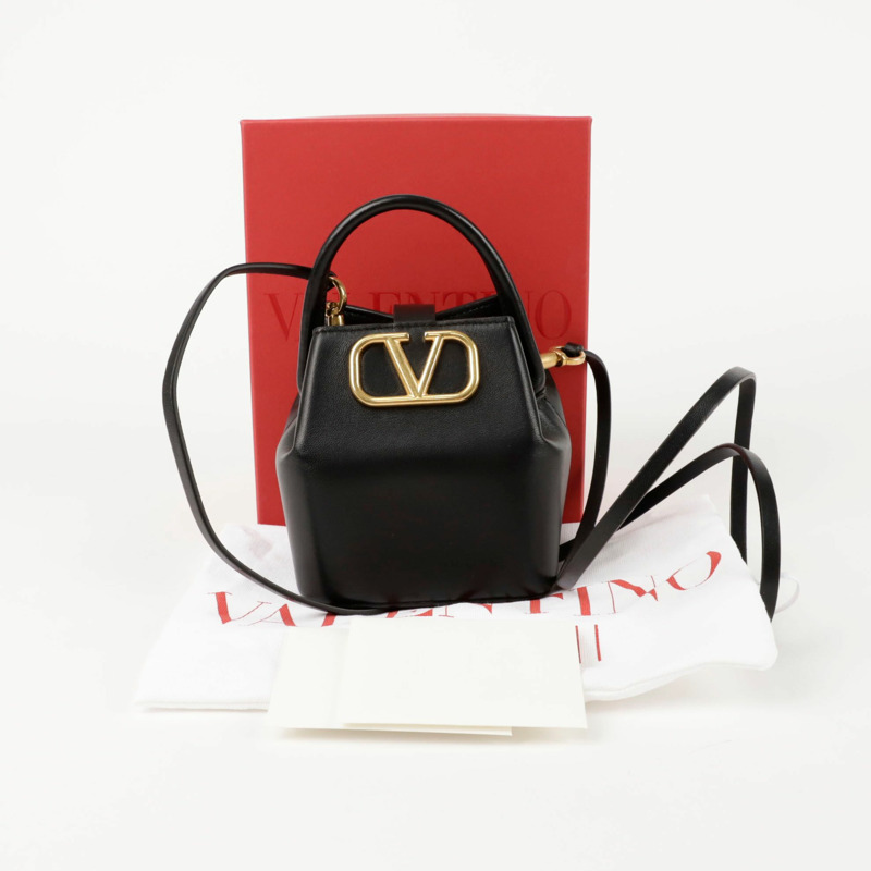 VALENTINO V Logo 迷你水桶手提單肩包 2W2P0Y08-0