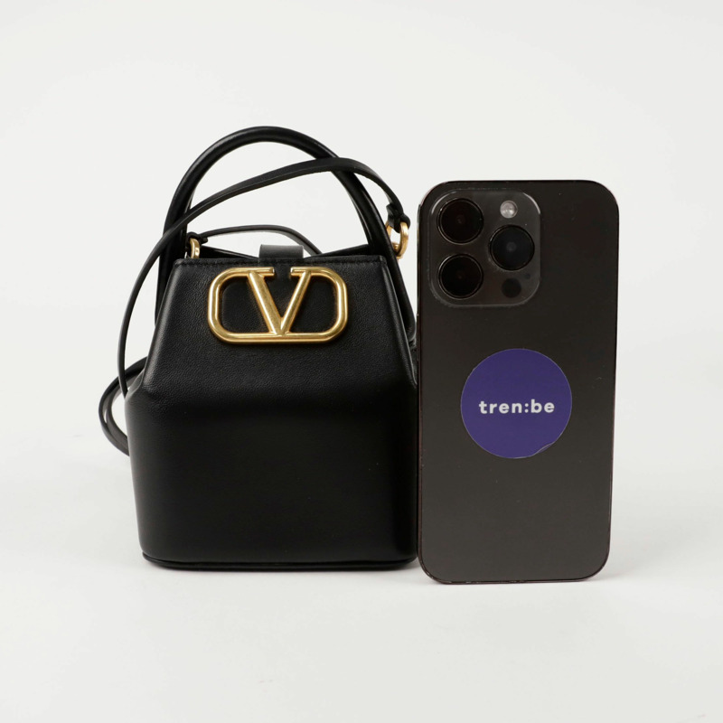 VALENTINO V Logo 迷你水桶手提單肩包 2W2P0Y08-6