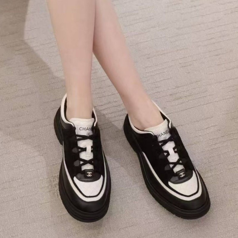 莉亞精品♡Chanel 25B熊貓鞋 尺碼38.5近新美鞋-2