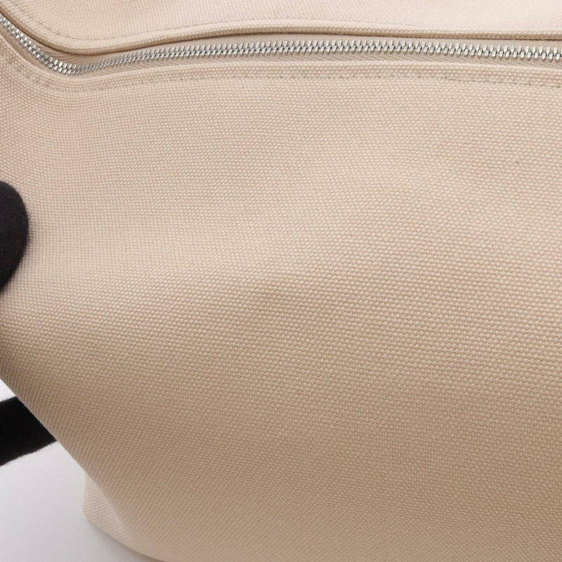 愛馬仕 Bride a Brac GM 手提包/手拿包 H104347M 01 帆布 米色 橙色 二手 SHW-4