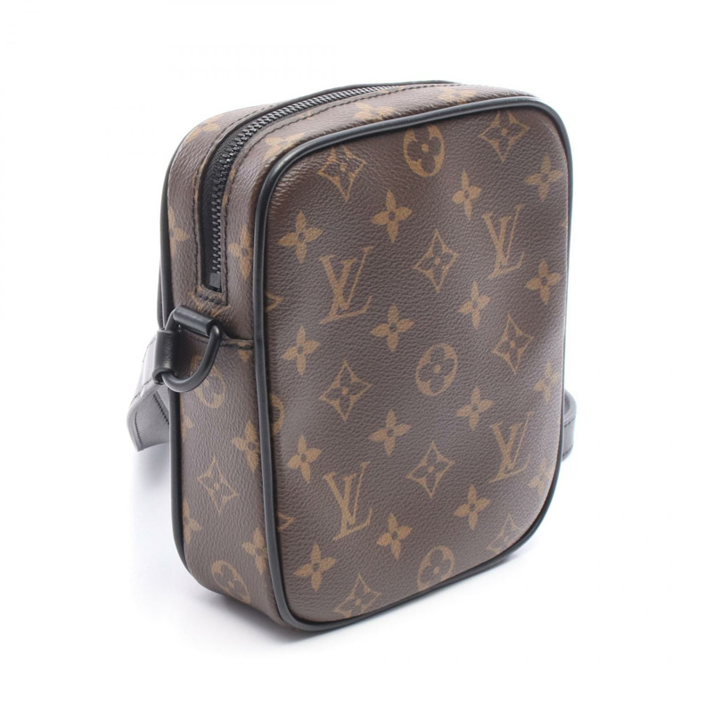 路易威登 Christopher 穿戴式皮夾肩包 M69404 Monogram Macassar-1