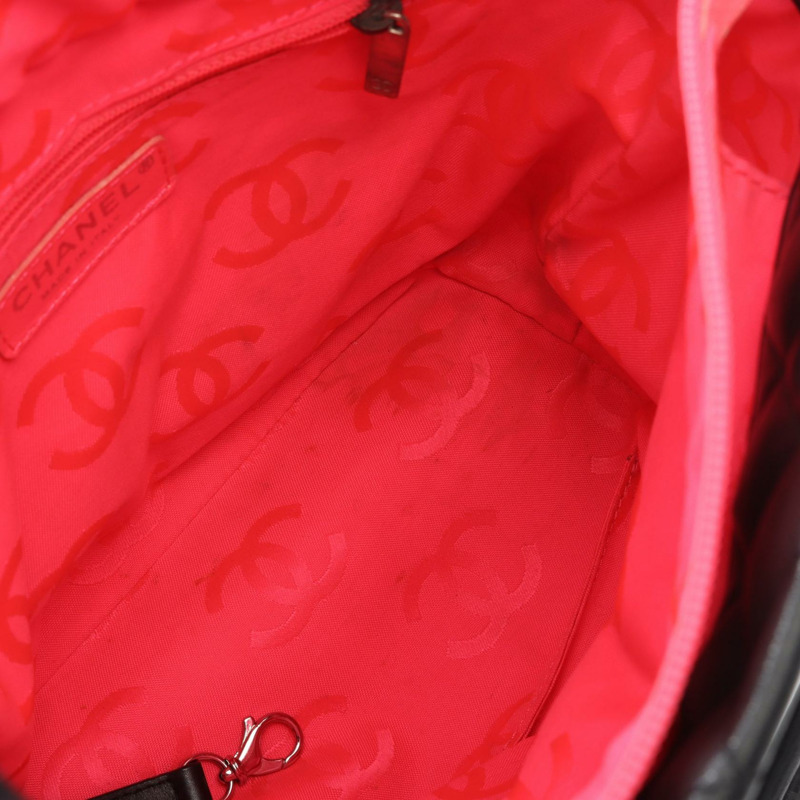 香奈兒 Cambon 系列中型托特包 A25167 羊皮 黑色 二手 SHW CC-5