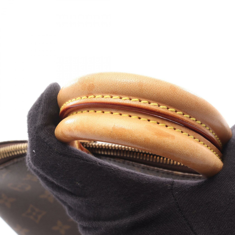 路易威登 Alma 手提拉鍊包 M51130 Monogram 帆布皮革棕色二手 LV-12