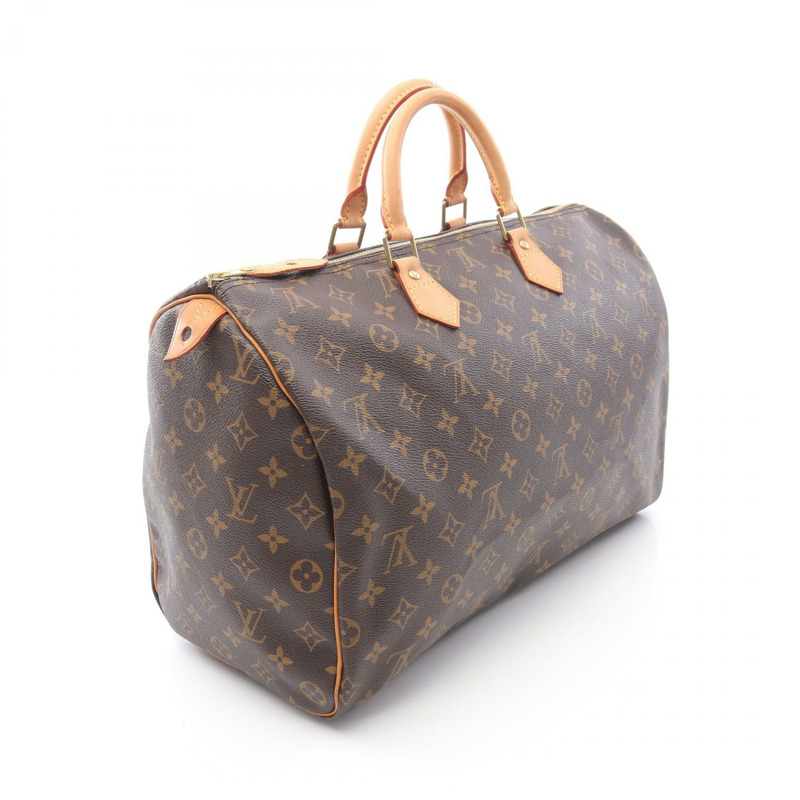 路易威登 Speedy 40 手提包 M41522 Monogram 帆布皮革二手 LV 女士-1