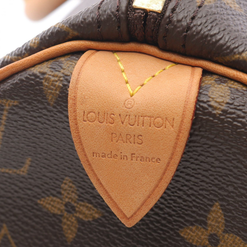 路易威登 Speedy 40 手提包 M41522 Monogram 帆布皮革二手 LV 女士-3