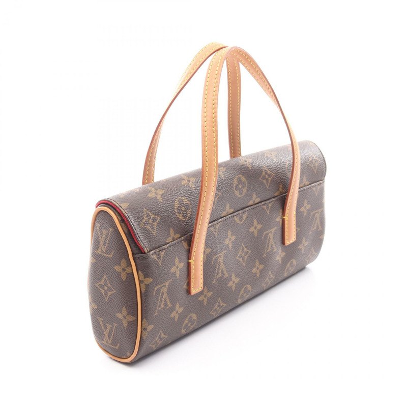 路易威登 Sonateni 手提翻蓋包 M51902 Monogram 帆布皮革二手女款-1