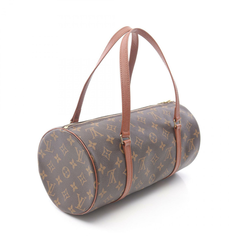 路易威登 Papillon 30 手提包 M51385 Monogram 帆布棕色二手女士 LV-1