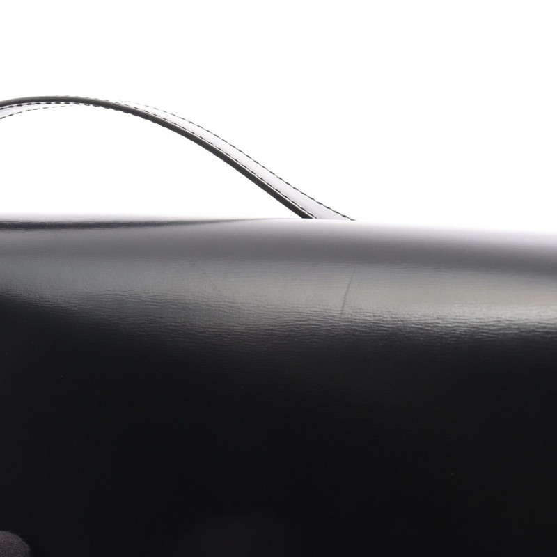 CELINE 經典 Triomphe 中型單肩斜背包 187363 皮革 BK 二手-7