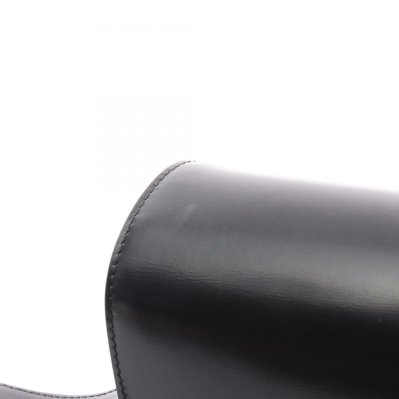 CELINE 經典 Triomphe 中型單肩斜背包 187363 皮革 BK 二手-8