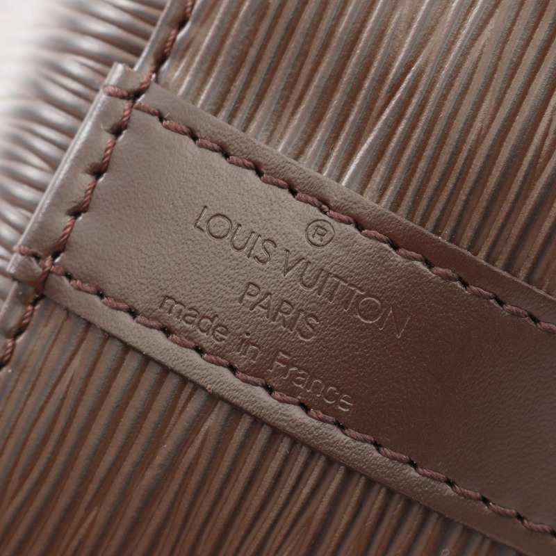 路易威登 Petit Noe 單肩包 M5901D Epi 皮革 Moka 棕色 二手女士-3