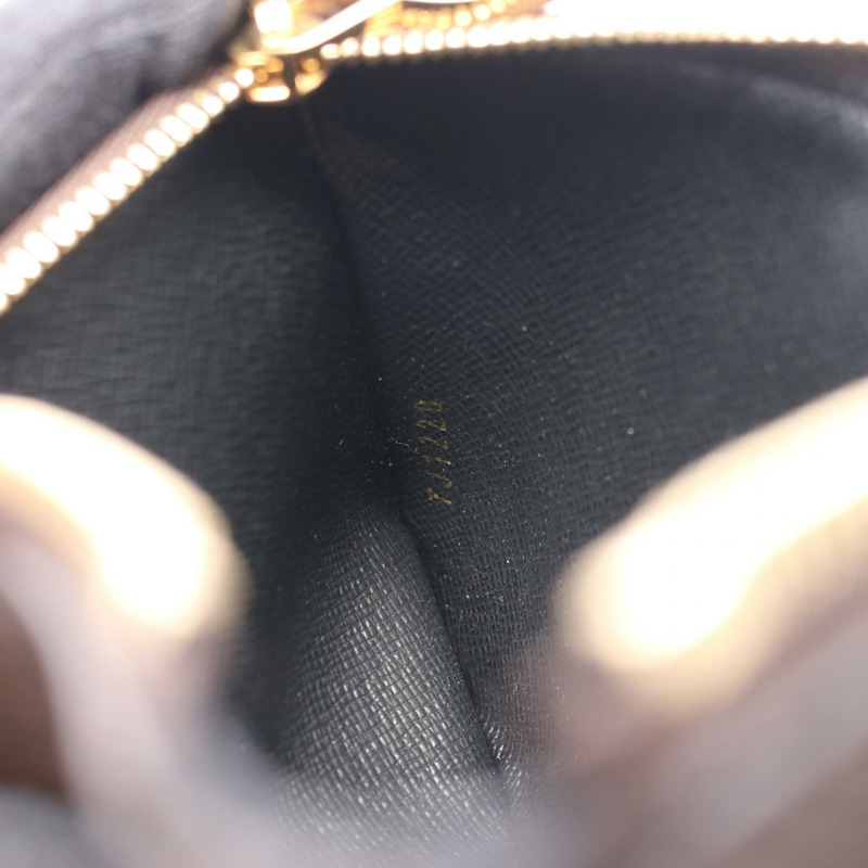 路易威登 Pochette Trio 手拿包 M68756 Monogram Giant 反向棕色/黑色 二手-4