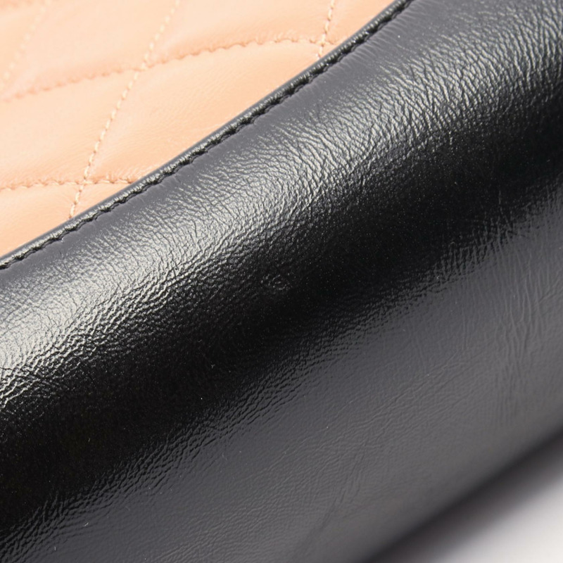 香奈兒 Chanel 31 Matelasse 鏈條肩背包 粉紅色黑色皮革 二手 金色五金-7