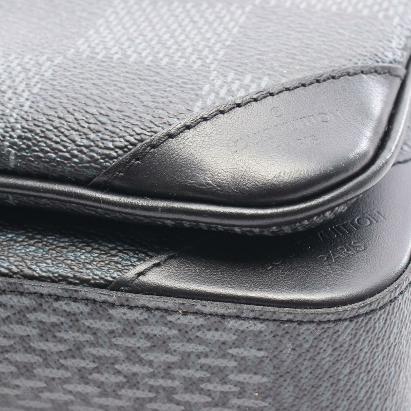 路易威登 Trio Messenger 肩背包 N50017 Damier Graphite 黑色 二手 LV-4
