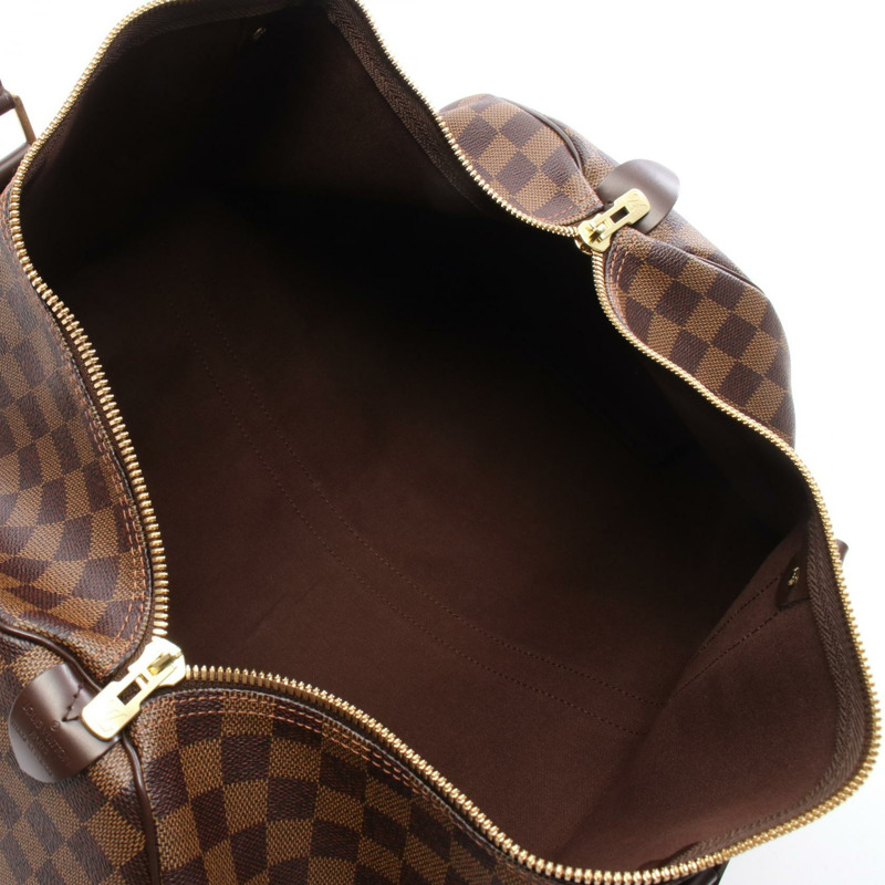 路易威登 Keepall 50 手提包 N41427 Damier Ebene 帆布棕色二手男女通用款 LV-2