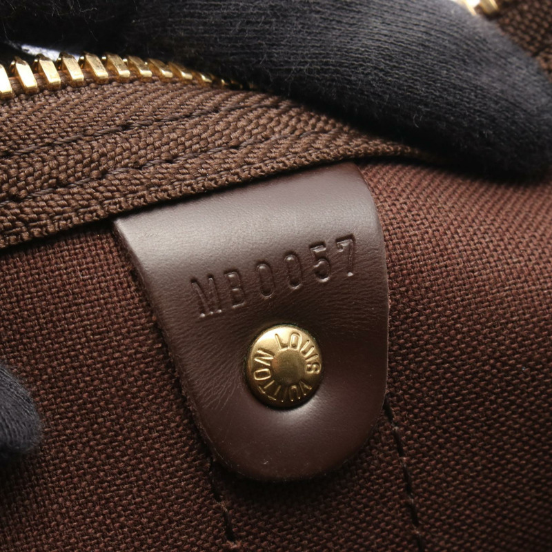 路易威登 Keepall 50 手提包 N41427 Damier Ebene 帆布棕色二手男女通用款 LV-4