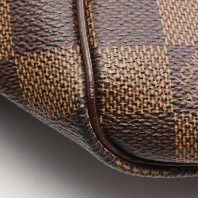 路易威登 Keepall 50 手提包 N41427 Damier Ebene 帆布棕色二手男女通用款 LV-6