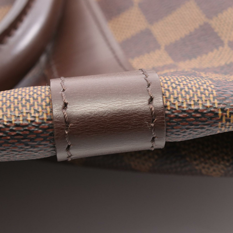 路易威登 Keepall 50 手提包 N41427 Damier Ebene 帆布棕色二手男女通用款 LV-7