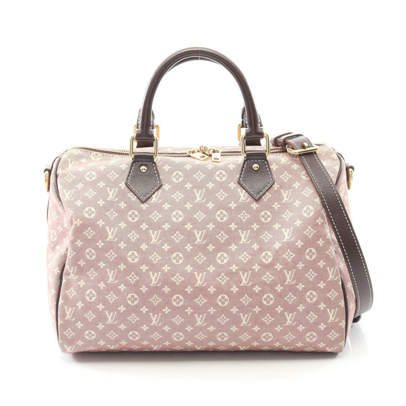 路易威登 Speedy Bandouliere 30 單肩手提包 M56704 Monogram Idylle 二手-0
