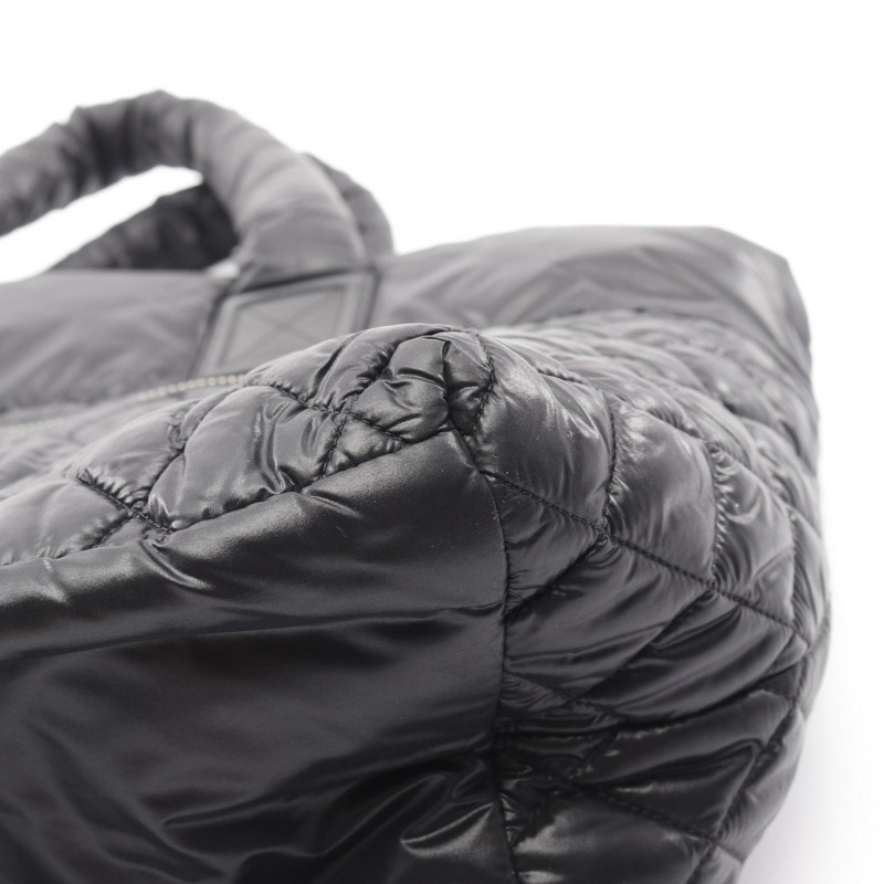 香奈兒 Coco Cocoon MM 手提包 尼龍皮革 黑色 二手 女士 CC-6